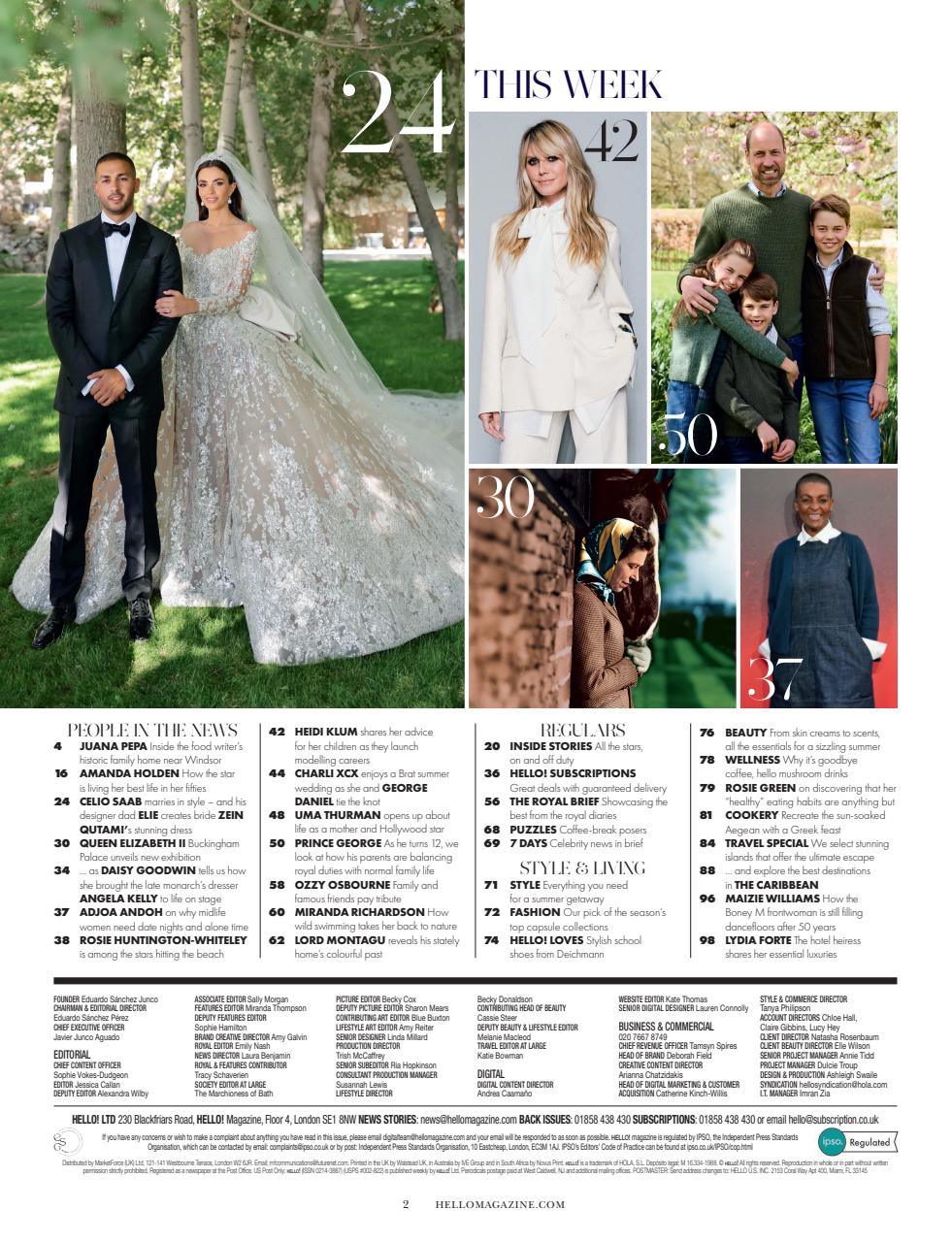 Hello! Magazine Preview Pages