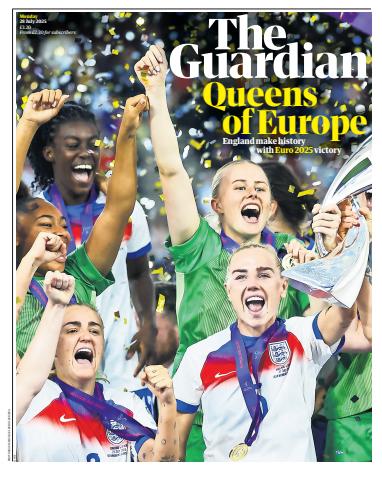 Monday, 28 July 2025 issue Monday, 28 July 2025