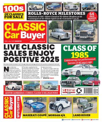 Classic Car Buyer issue 30-Jul-25