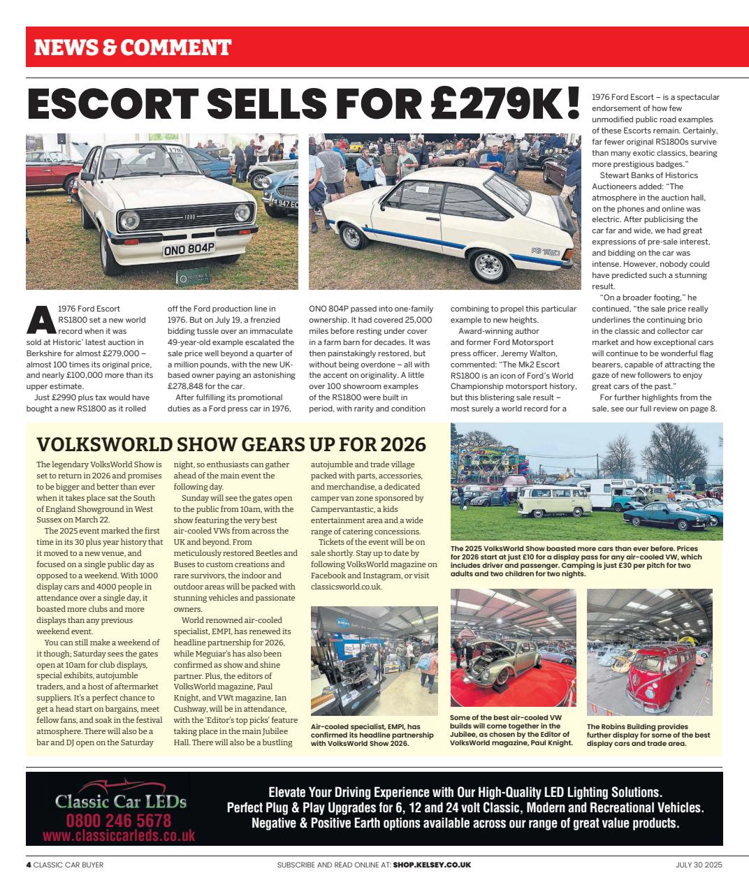 Classic Car Buyer Preview Pages