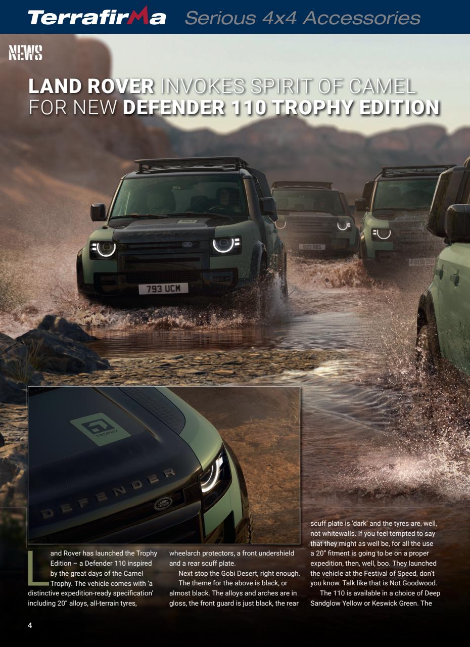 Overlander 4X4 Preview Pages