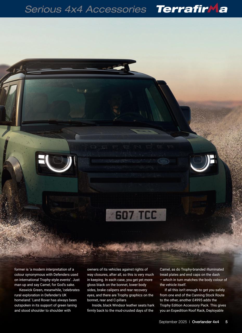 Overlander 4X4 Preview Pages