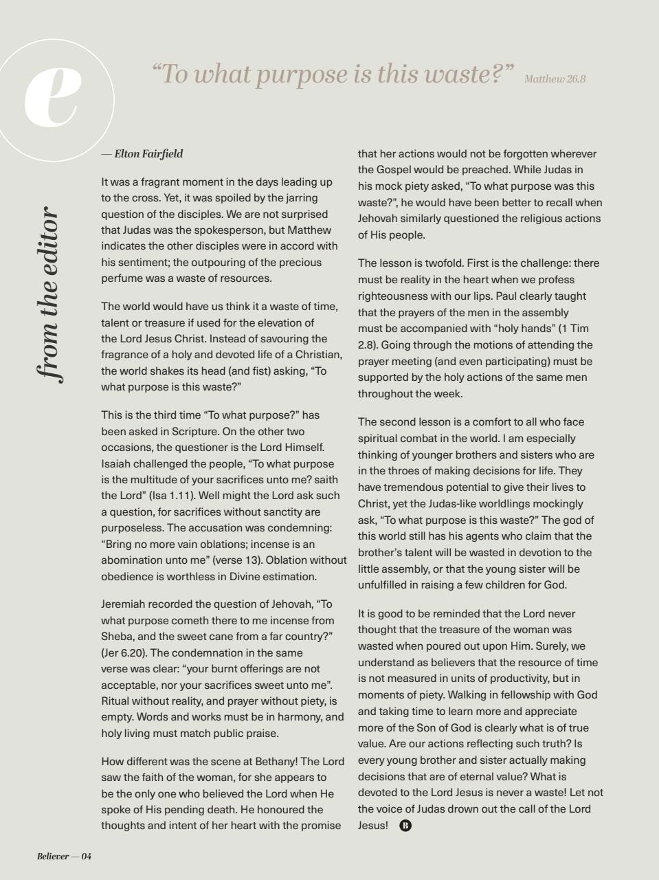 Believer Magazine Preview Pages