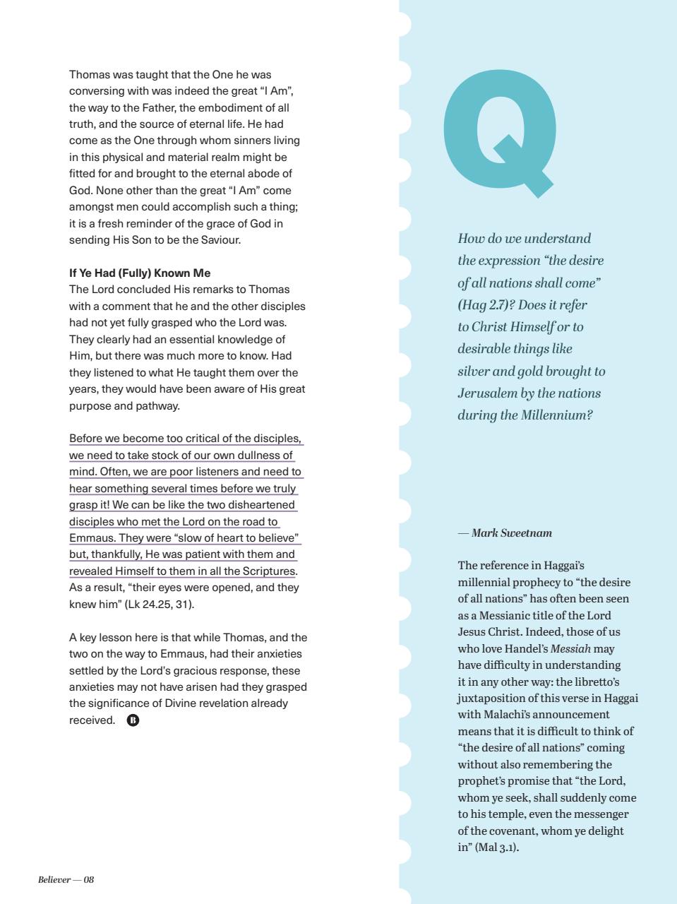 Believer Magazine Preview Pages