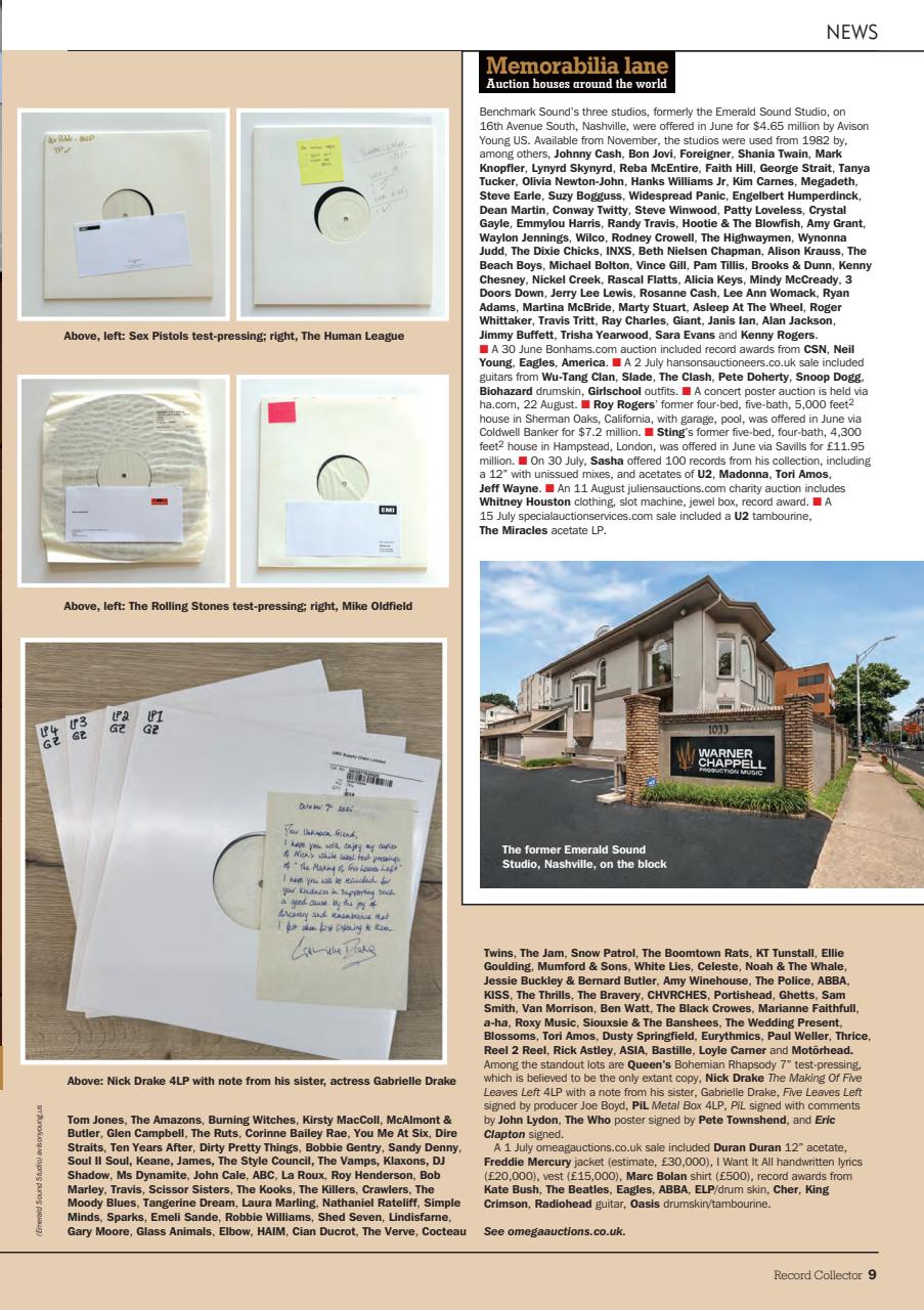 Record Collector Preview Pages