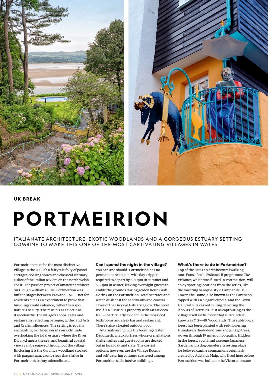 National Geographic Traveller UK Preview Pages