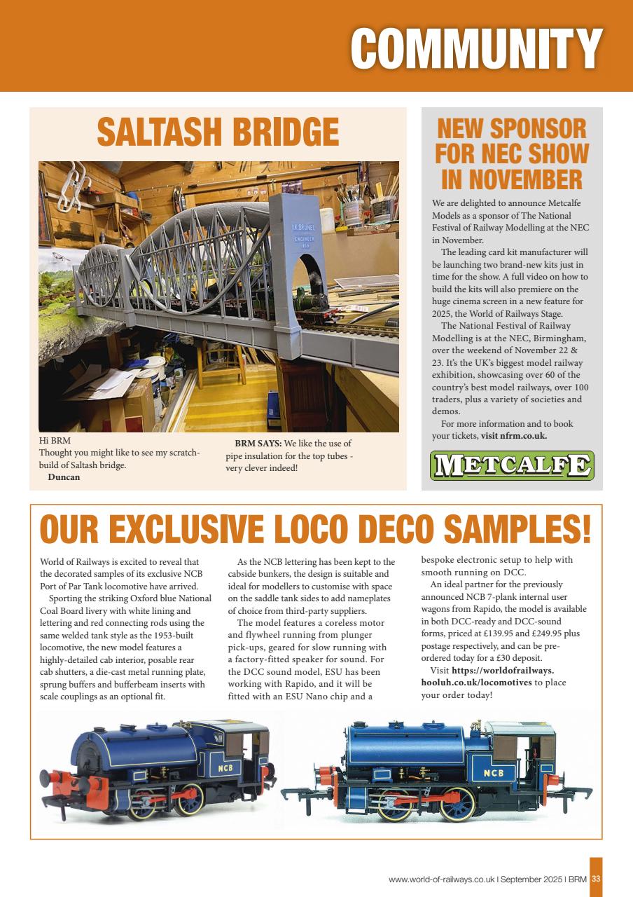 British Railway Modelling (BRM) Preview Pages