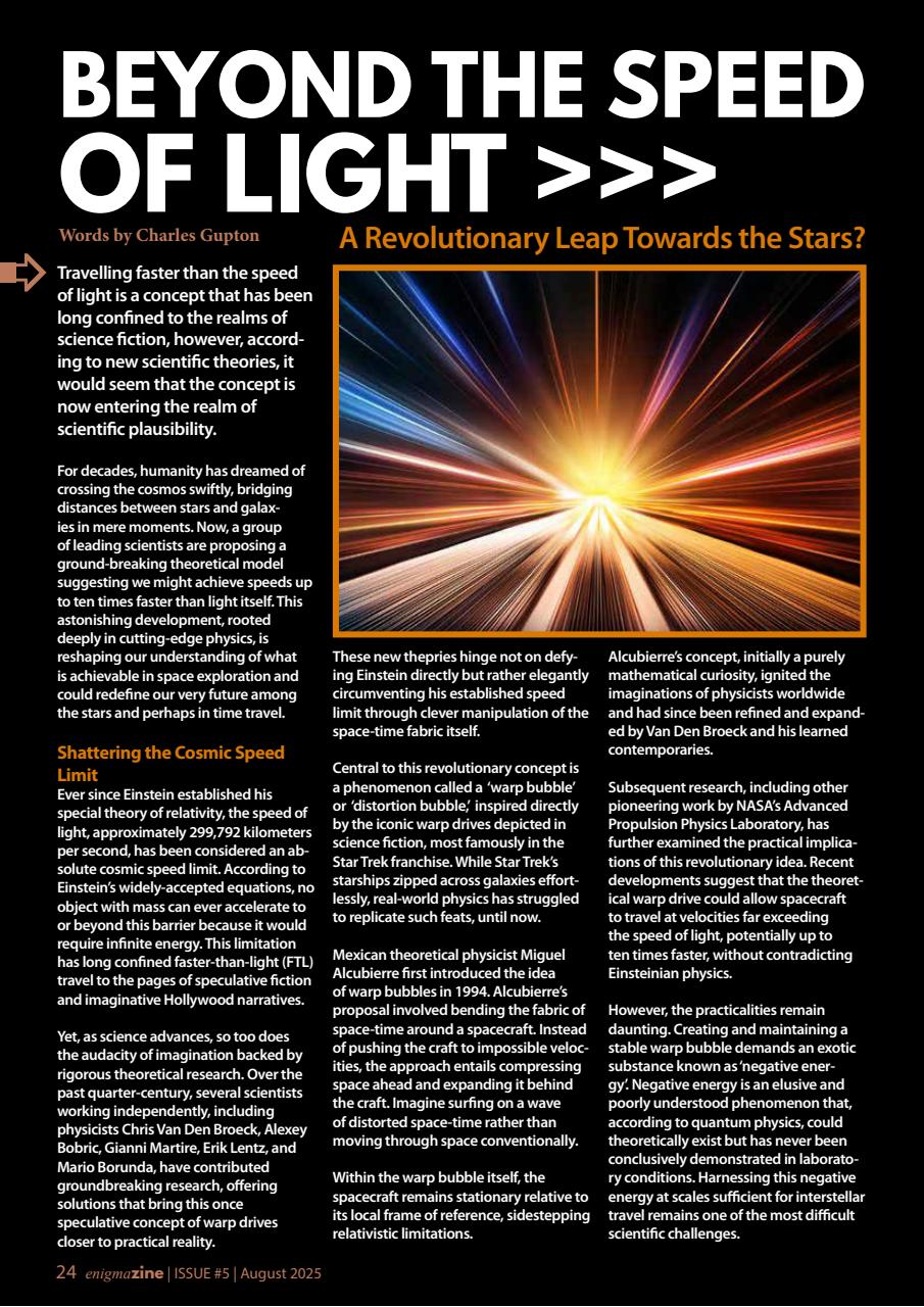 Enigmazine Preview Pages