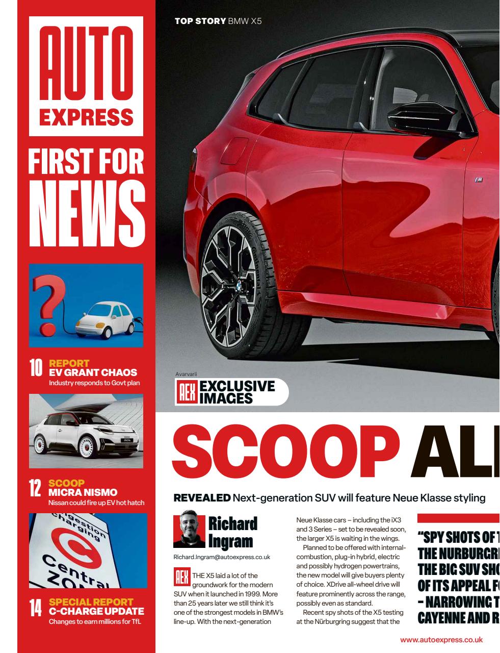 Auto Express Preview Pages