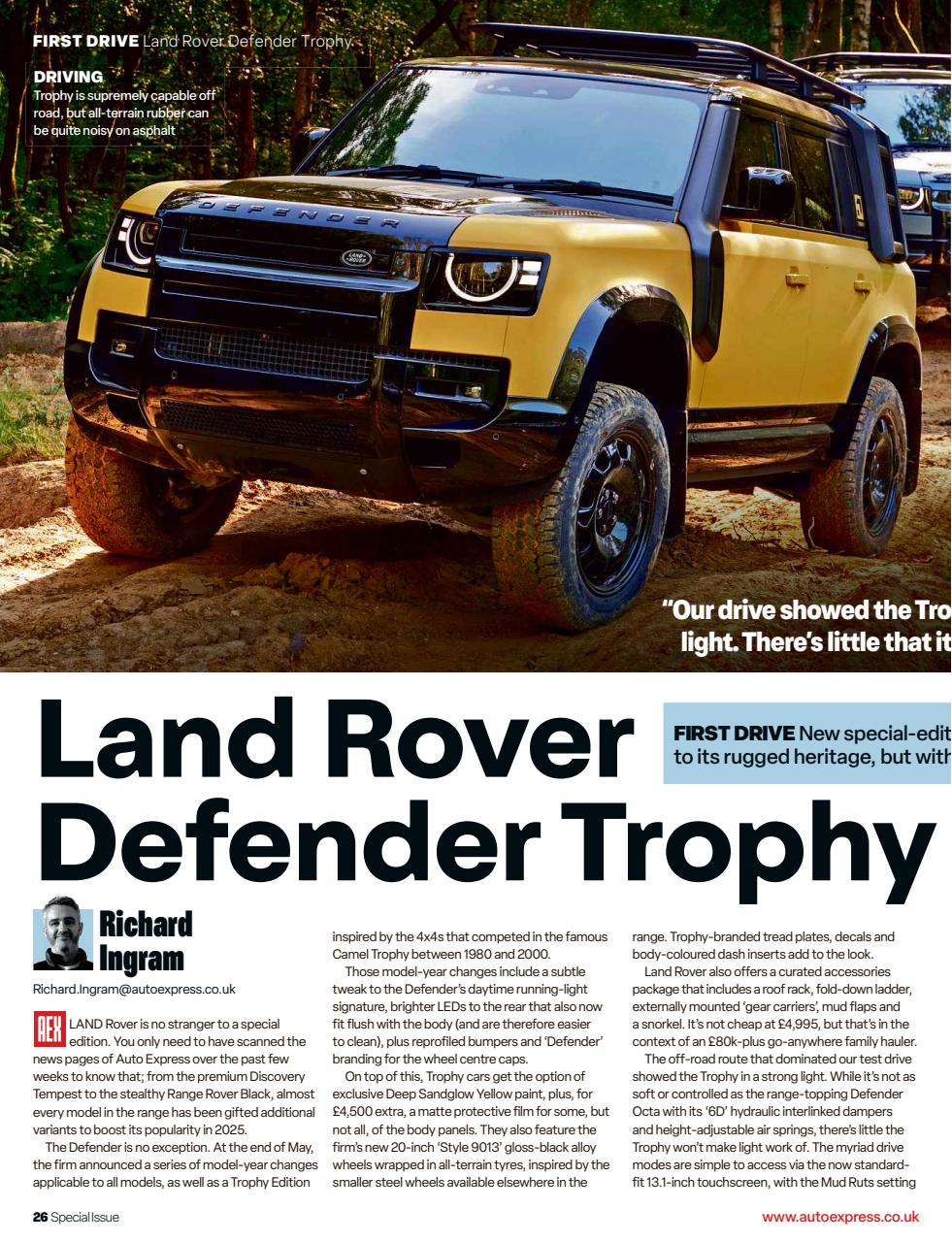 Auto Express Preview Pages