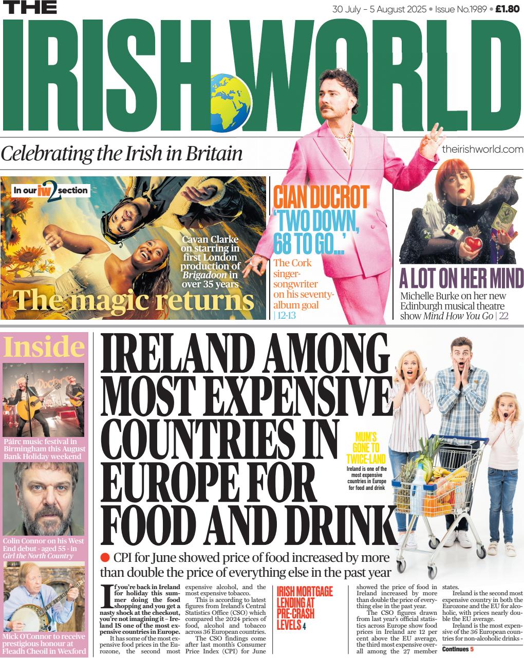 Irish World Preview Pages