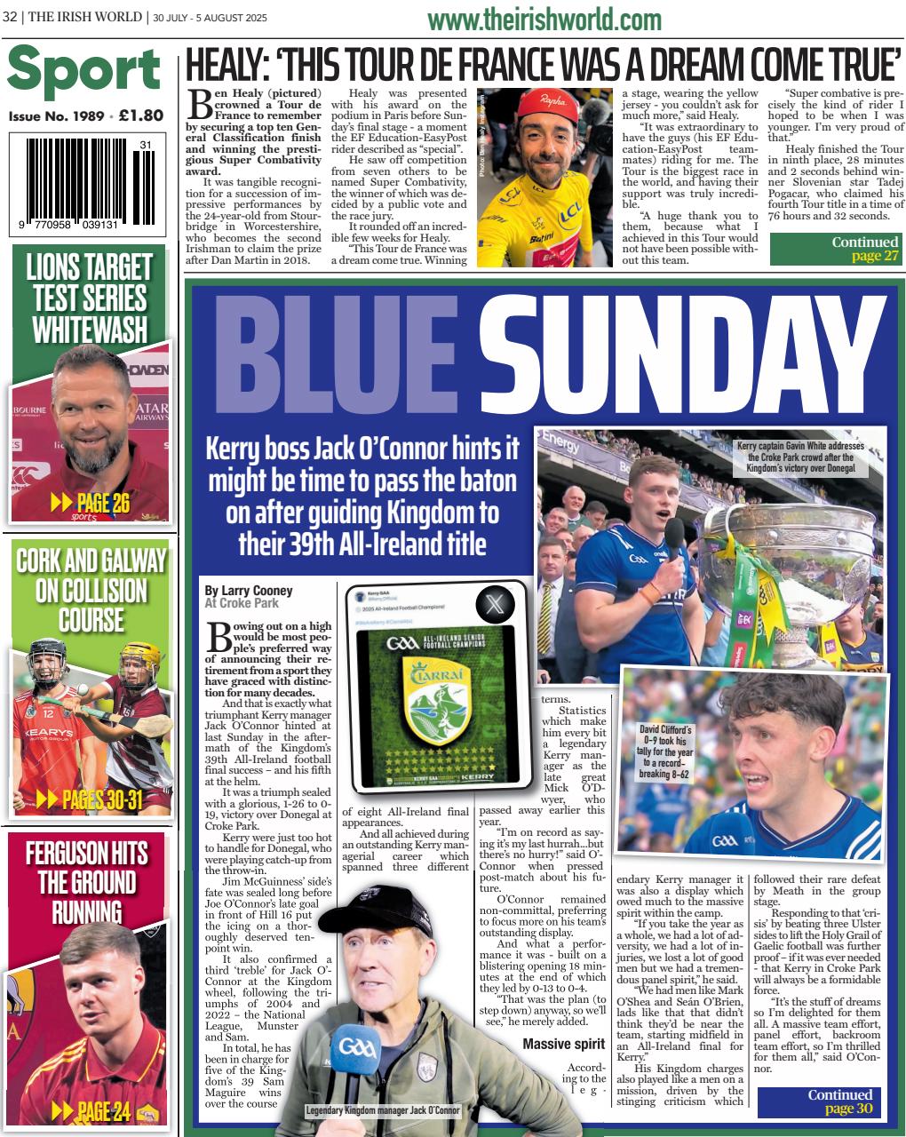 Irish World Preview Pages