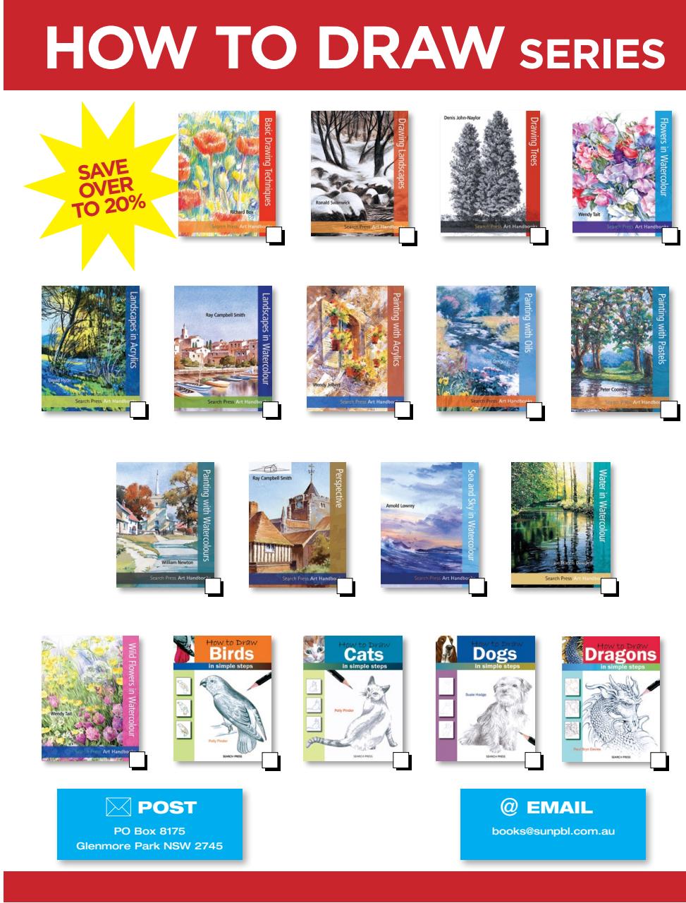 Australian Drawing and Inspiration Preview Pages