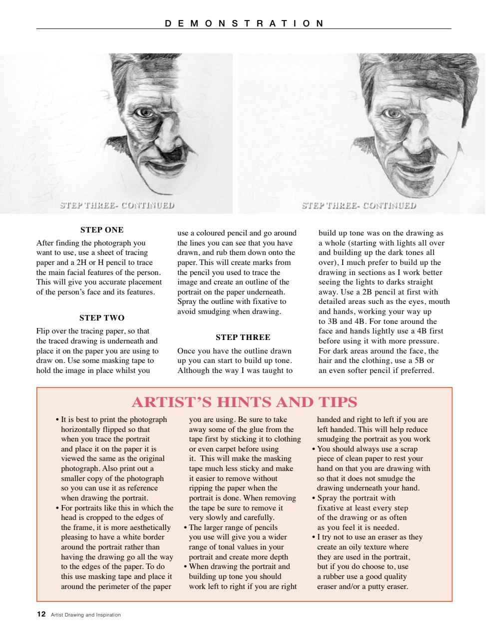 Australian Drawing and Inspiration Preview Pages