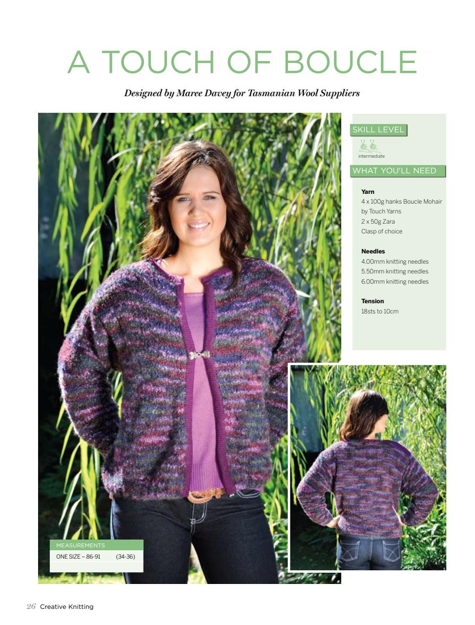 Creative Knitting Preview Pages