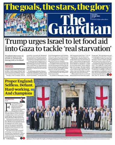The Guardian Newspaper issue Tuesday, 29 July 2025