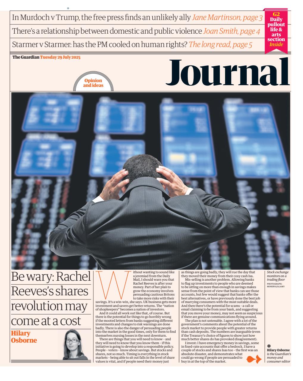 The Guardian Newspaper Preview Pages