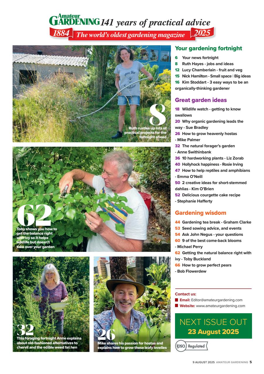 Amateur Gardening Preview Pages