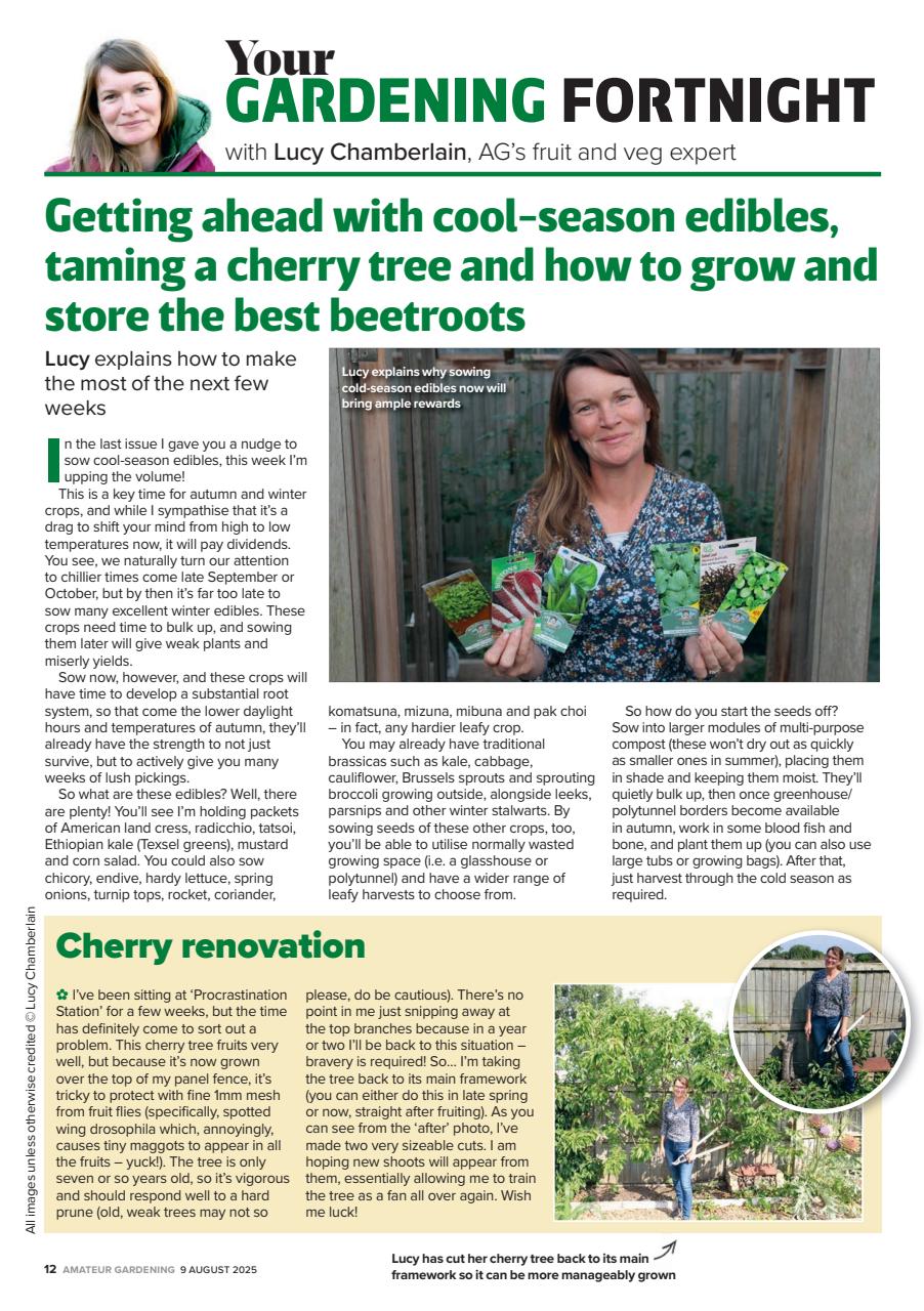 Amateur Gardening Preview Pages