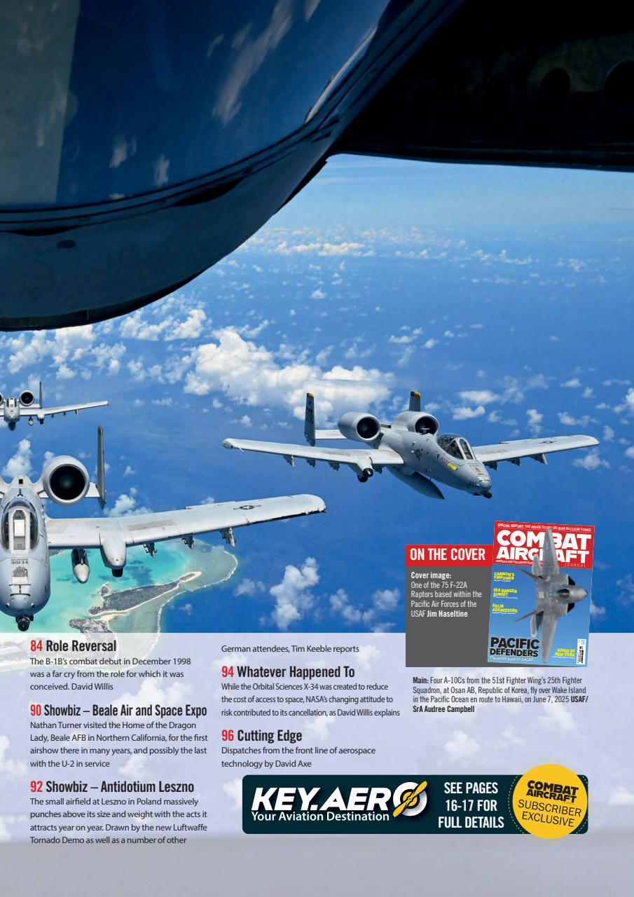Combat Aircraft Journal Preview Pages