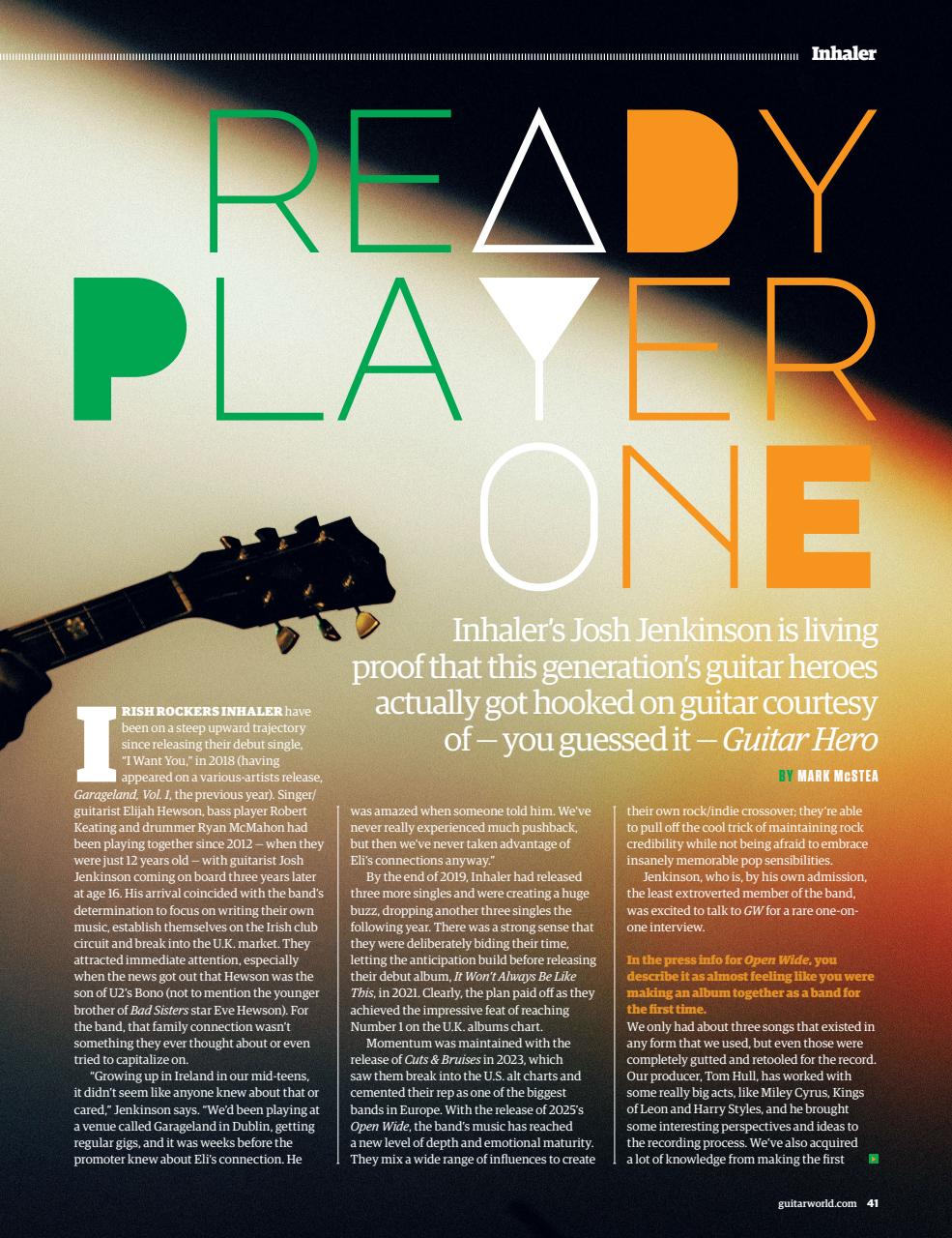 Guitar World Preview Pages