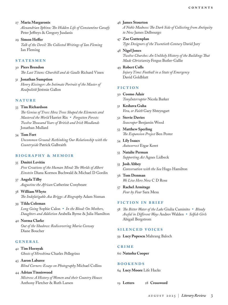 Literary Review Preview Pages