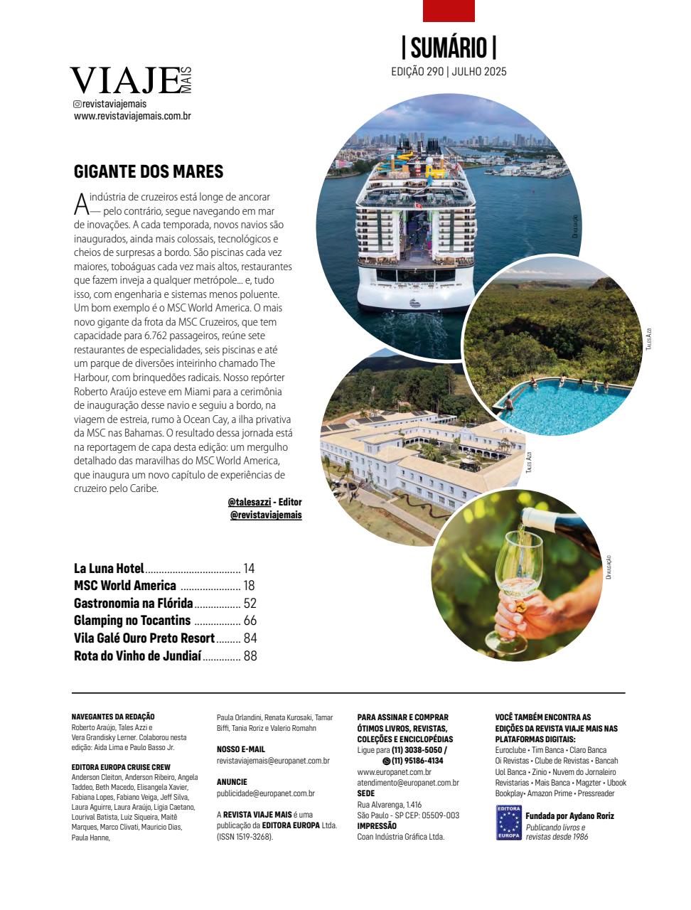 Viaje Mais Preview Pages