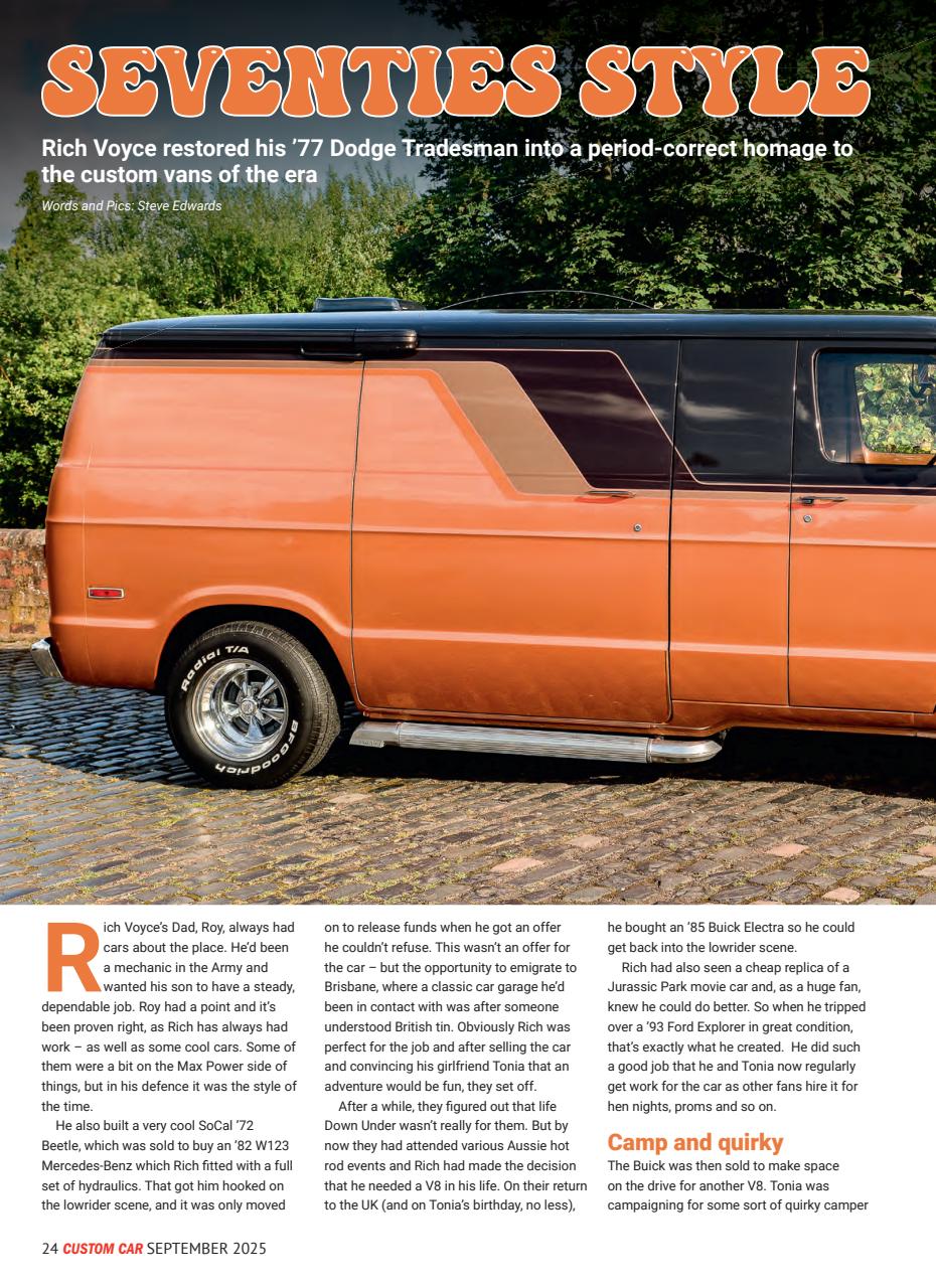 Custom Car Preview Pages