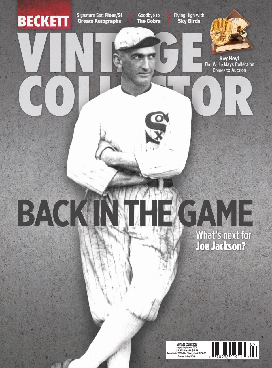 Beckett Vintage Collector Magazine Preview Pages