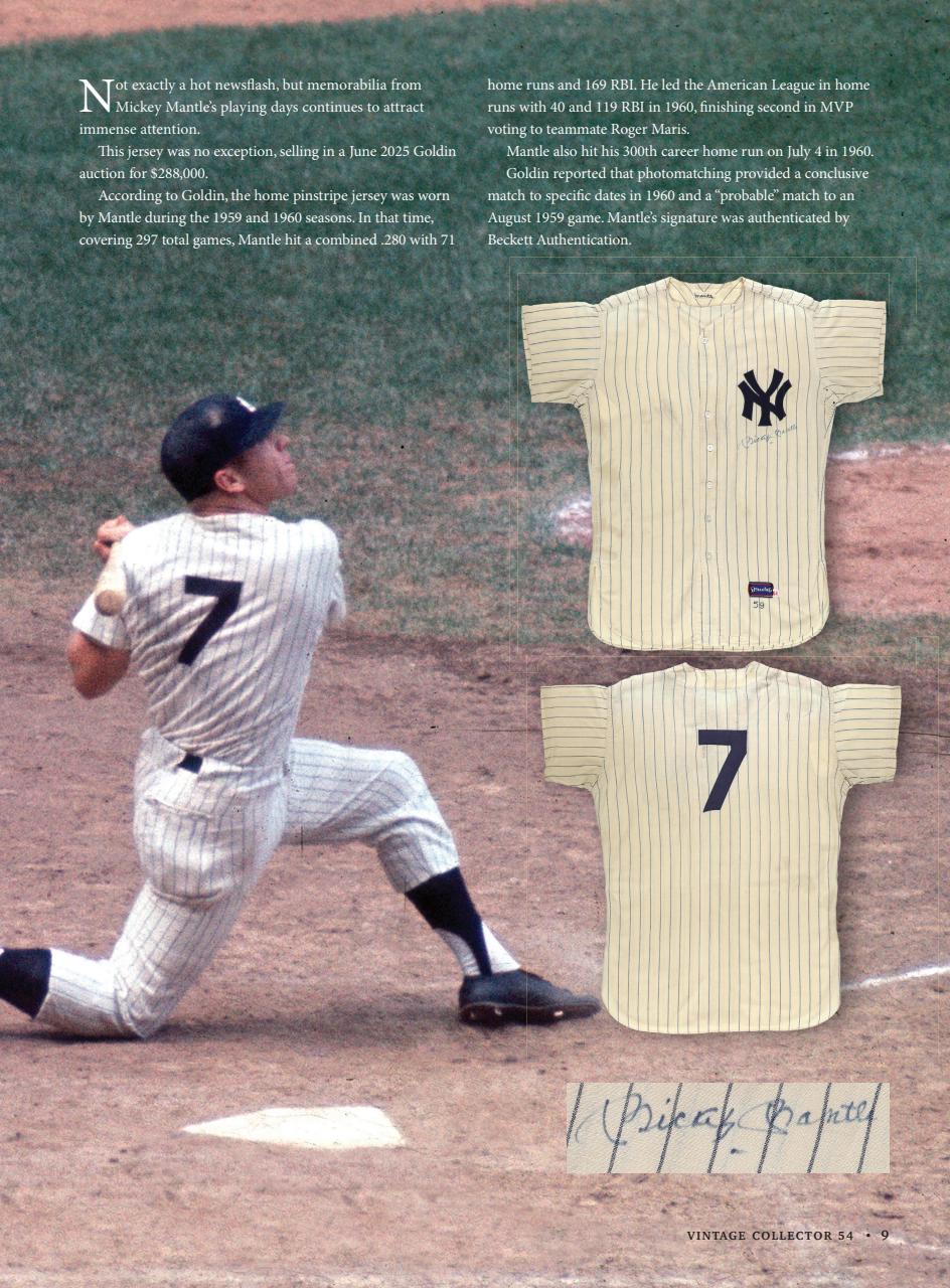 Beckett Vintage Collector Magazine Preview Pages