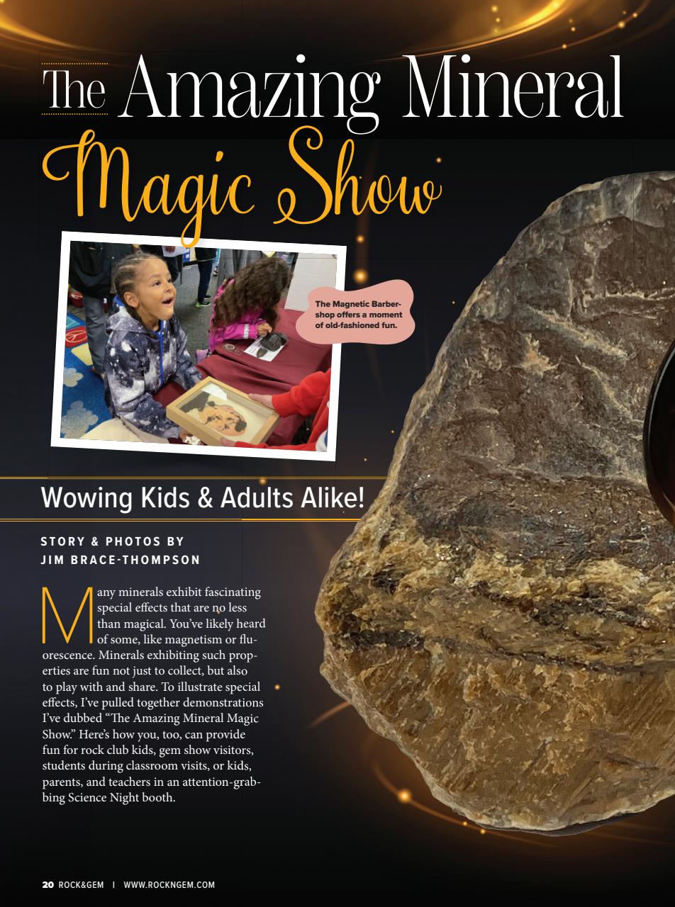 Rock&Gem Magazine Preview Pages