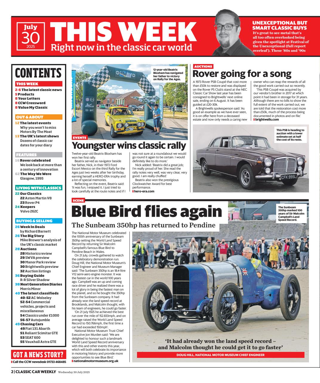 Classic Car Weekly Preview Pages