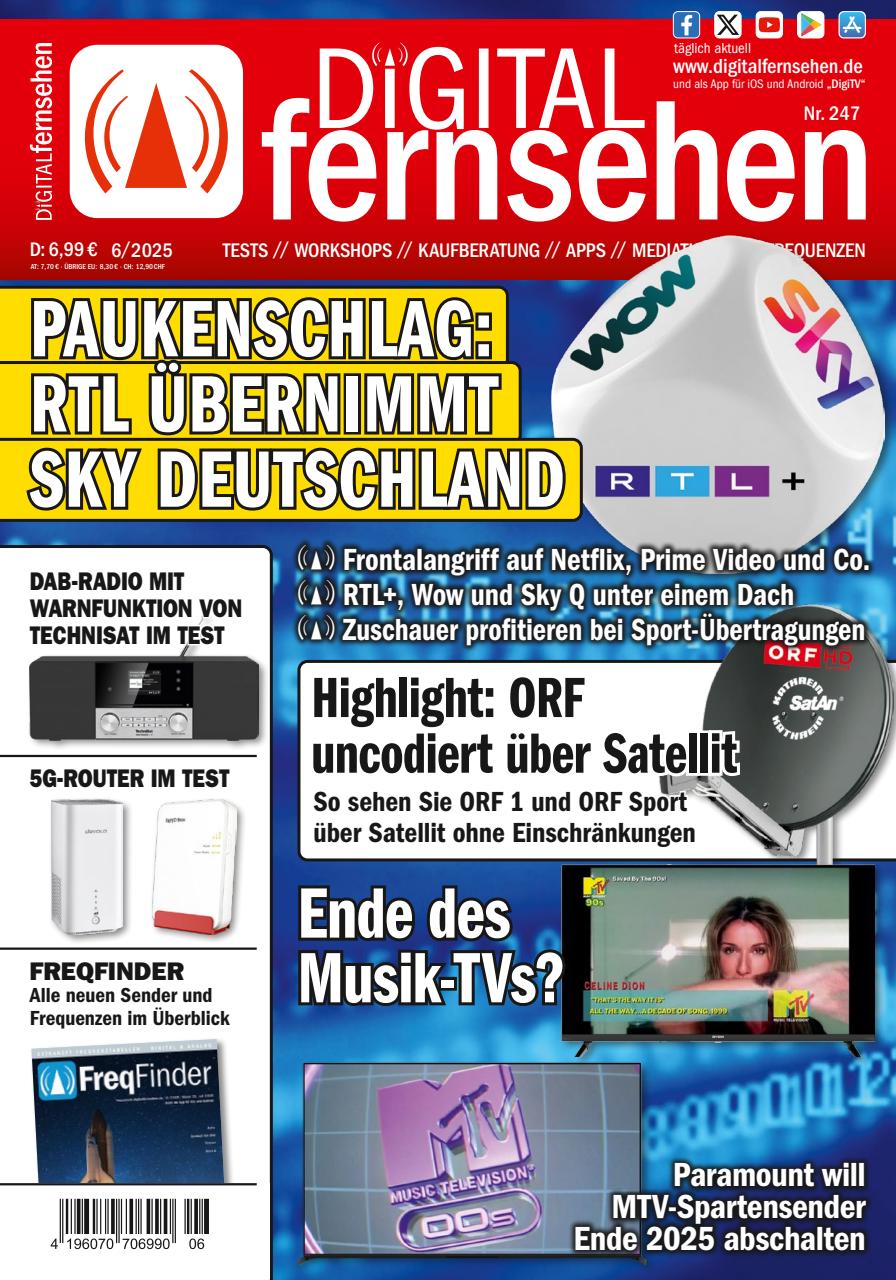 Digital Fernsehen Preview Pages