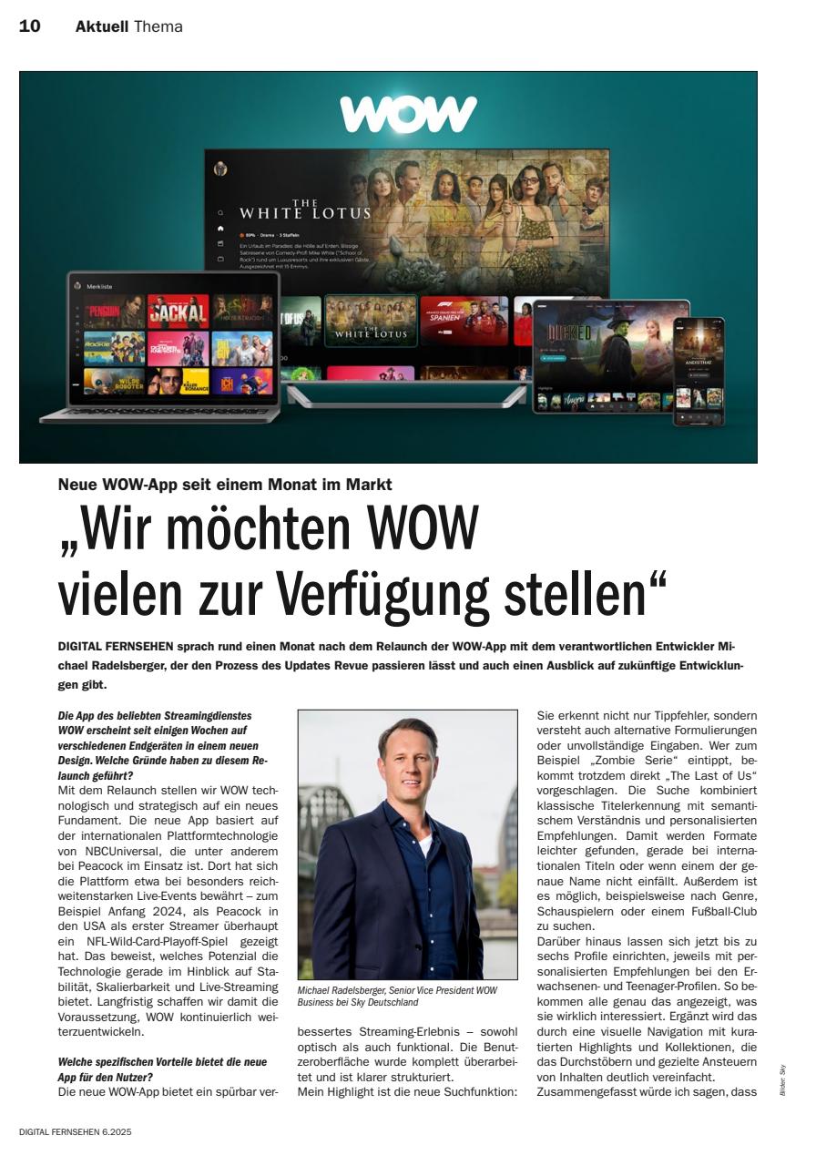 Digital Fernsehen Preview Pages