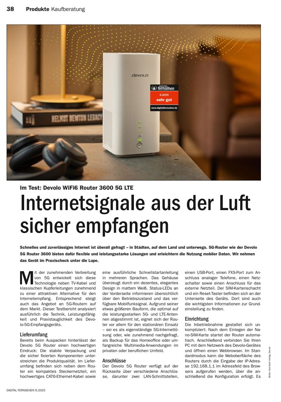 Digital Fernsehen Preview Pages
