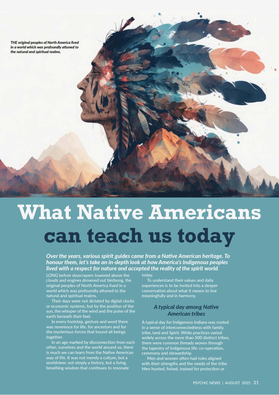 Psychic News Preview Pages