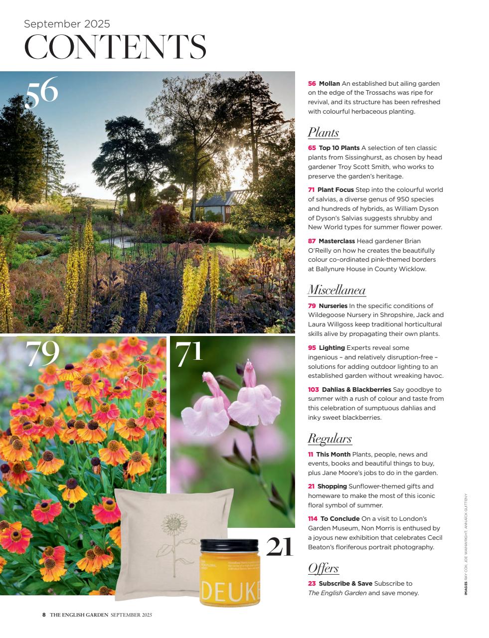 The English Garden Preview Pages