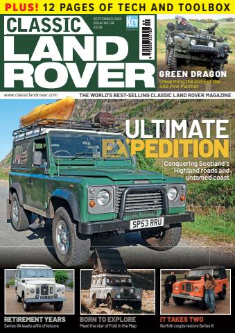 Classic Land Rover Magazine issue September 2025