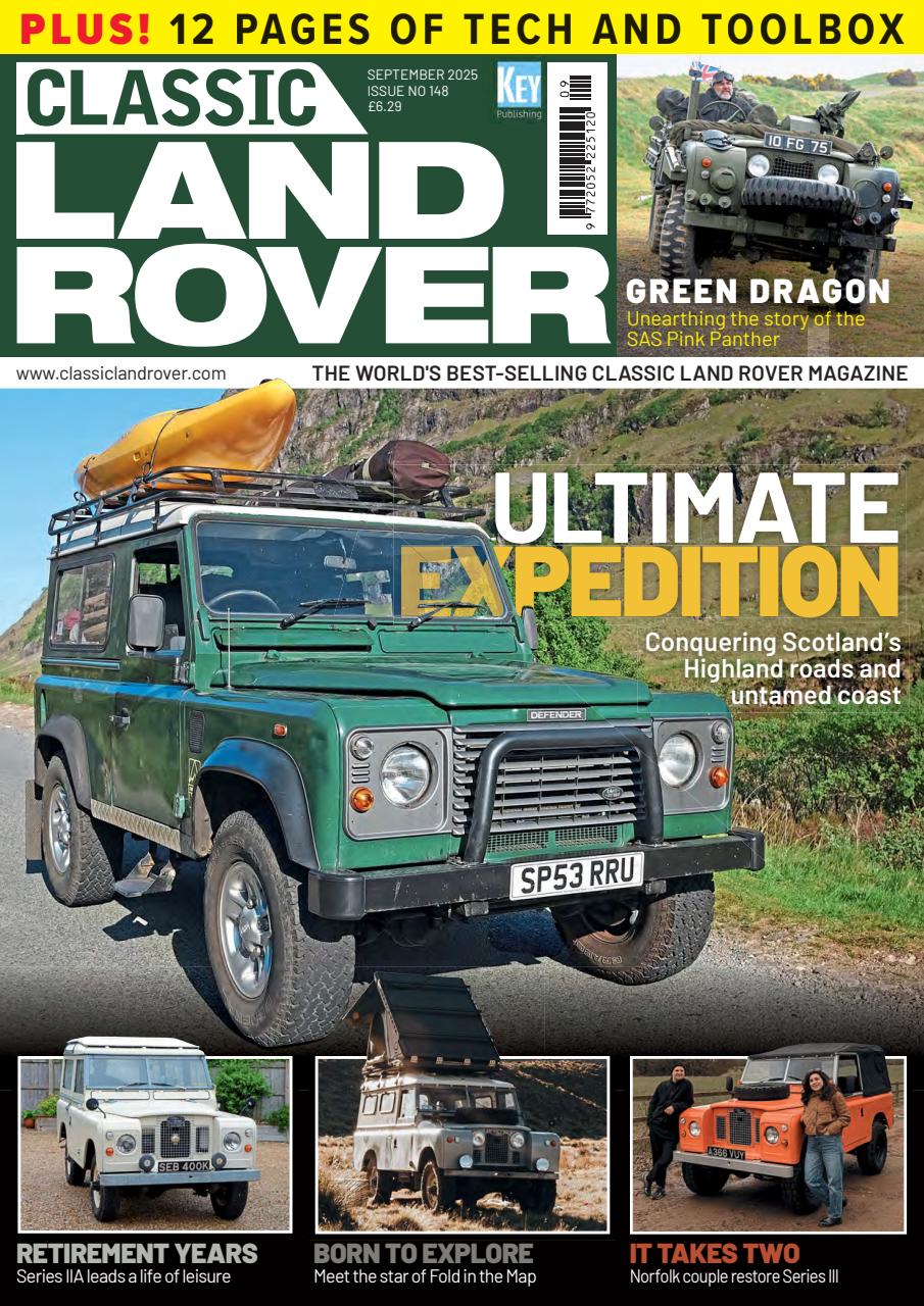 Classic Land Rover Magazine Preview Pages