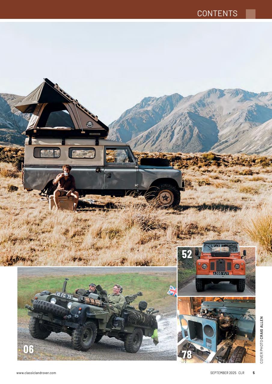 Classic Land Rover Magazine Preview Pages