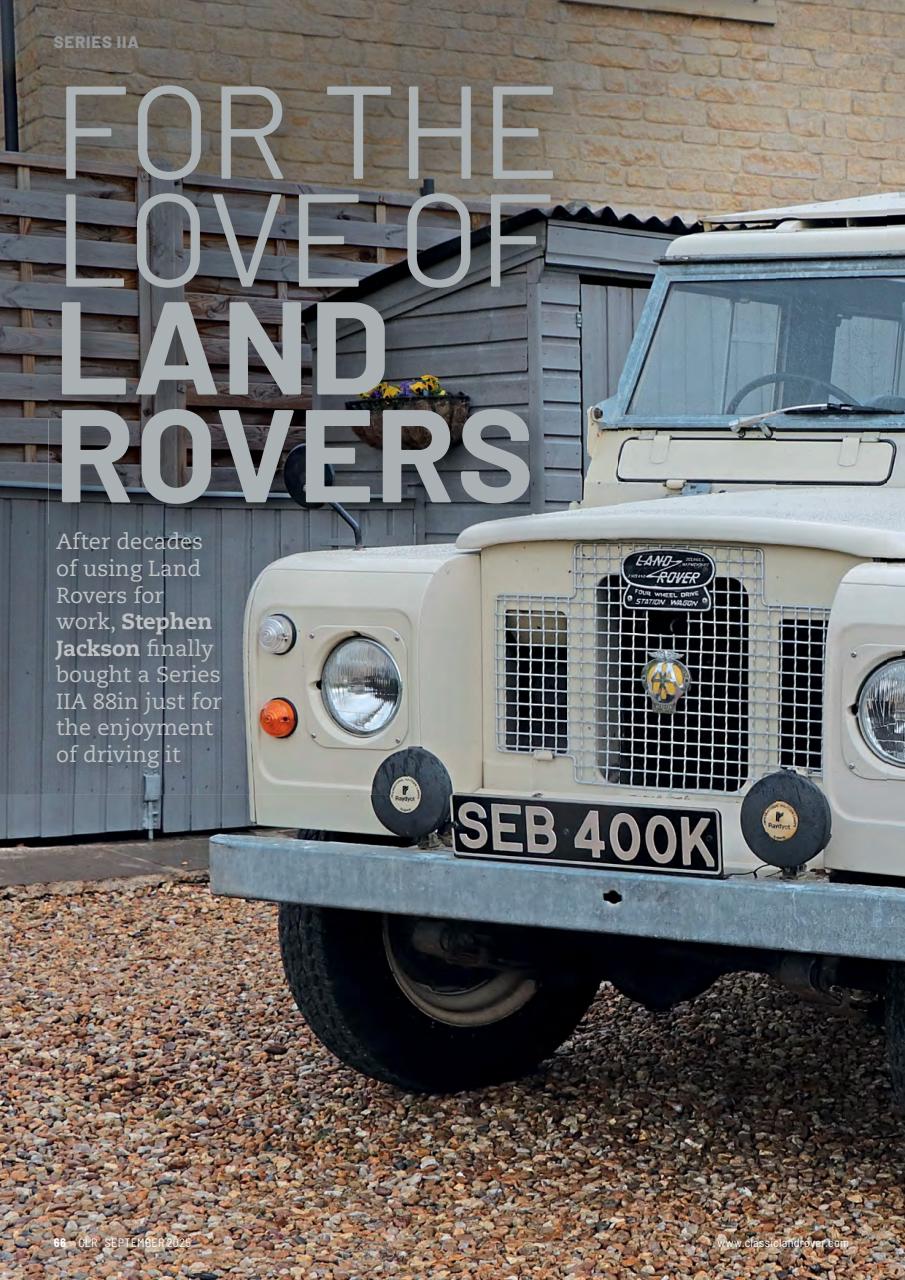 Classic Land Rover Magazine Preview Pages