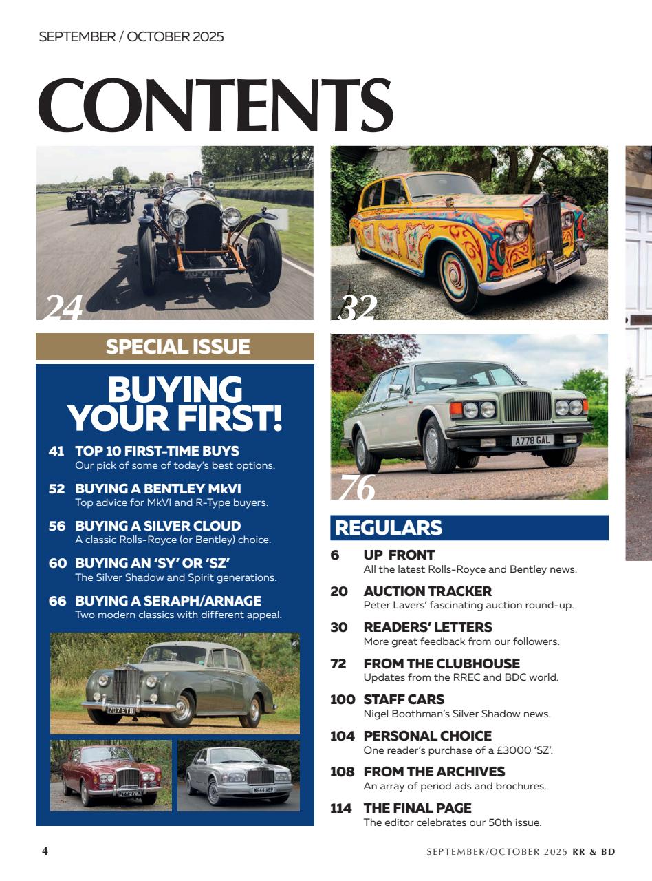 Rolls-Royce & Bentley Driver Preview Pages