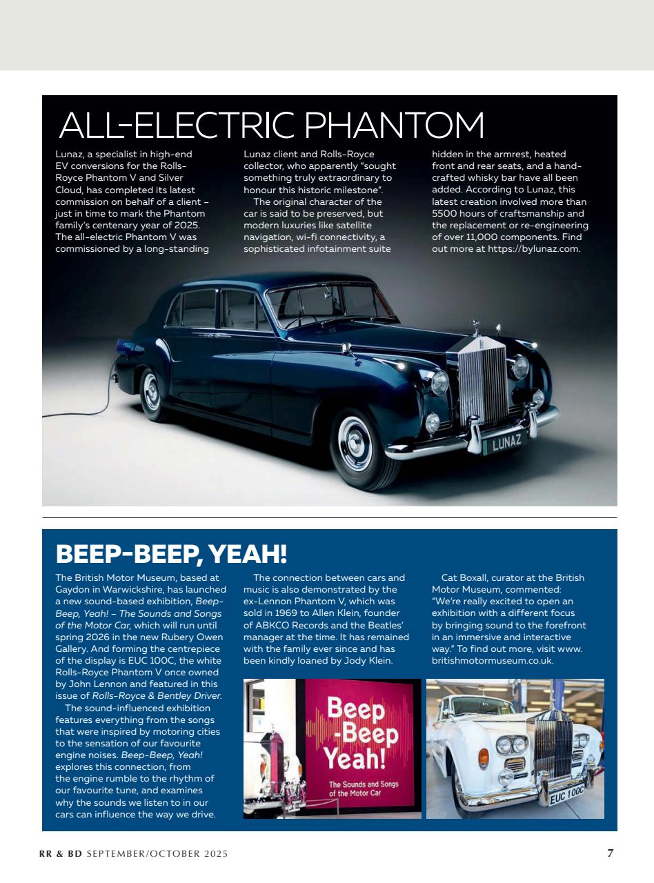 Rolls-Royce & Bentley Driver Preview Pages