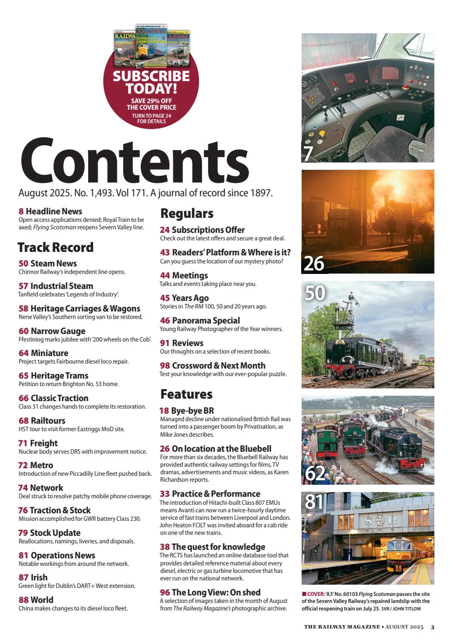 Railway Magazine Preview Pages