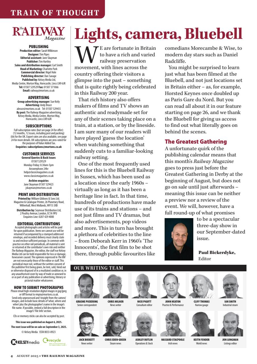 Railway Magazine Preview Pages