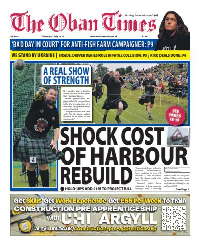 The Oban Times & Lochaber Times issue Thursday, July 31, 2025