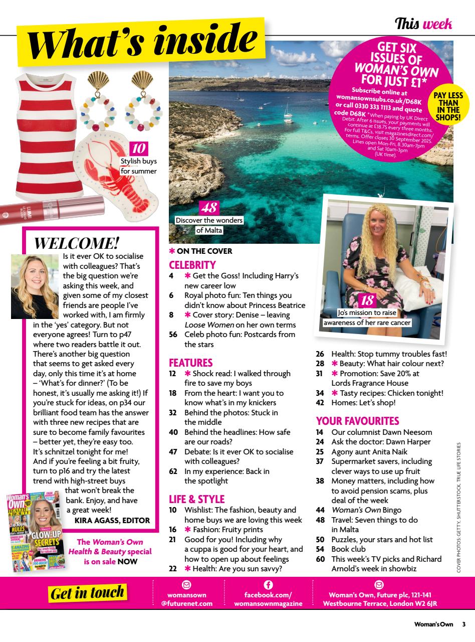 Woman's Own Preview Pages