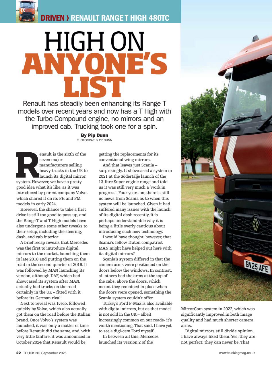 Trucking Magazine Preview Pages