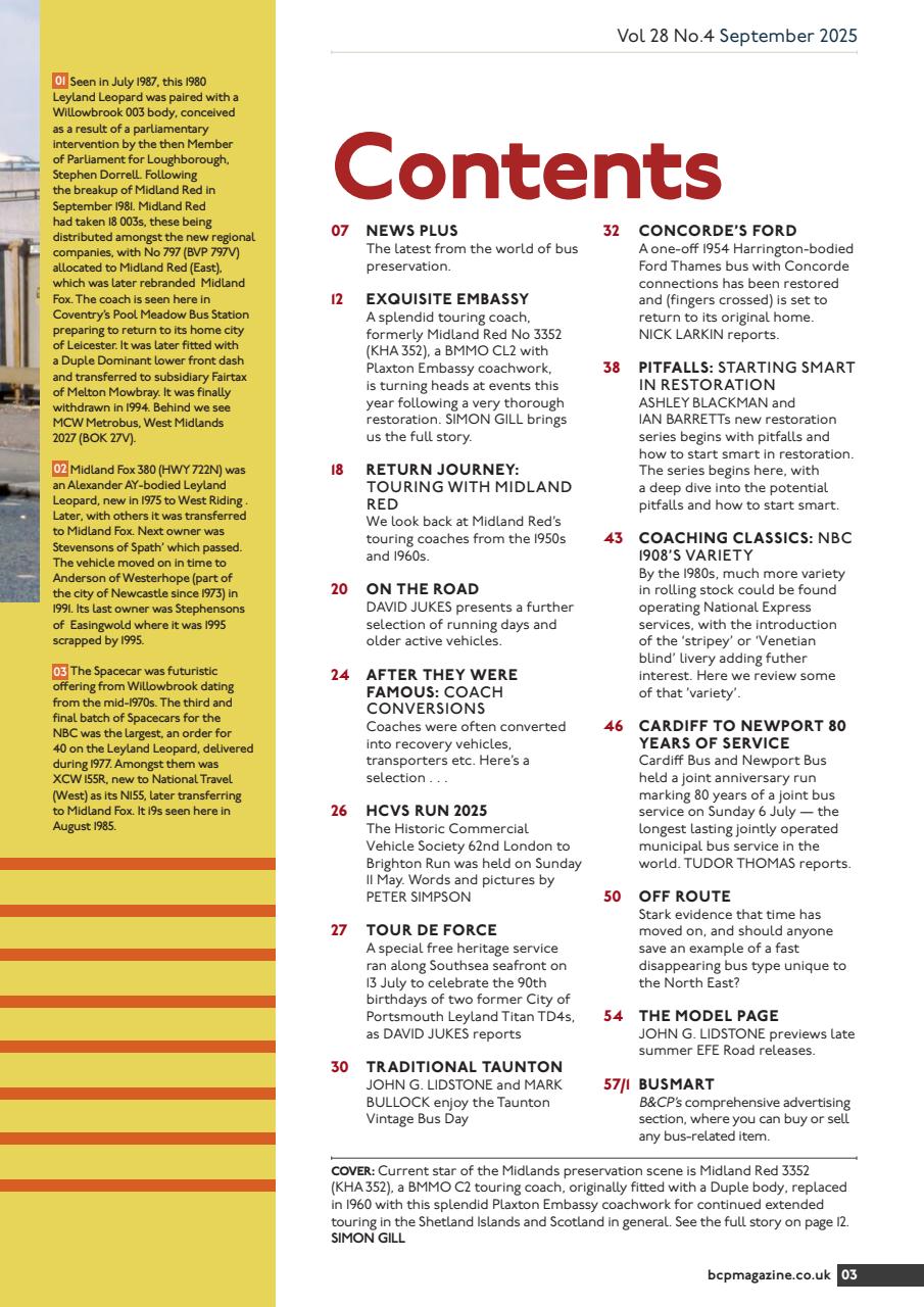 Bus & Coach Preservation Preview Pages