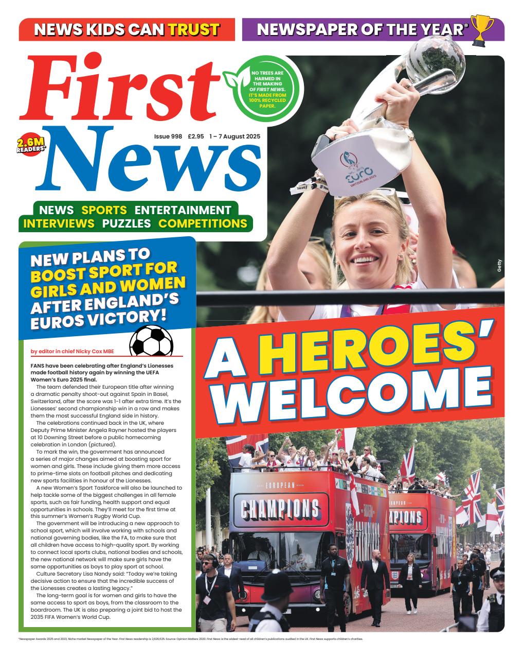 First News Preview Pages